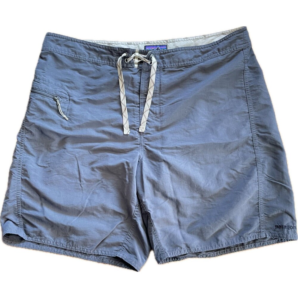 PATAGONIA Dark Gray Swim Trunks Mens Size 36 Beach Outdoor Summer